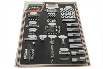 Chrome Stock Style Hardware Kit for WL & G 1937-73 Aluminum Heads